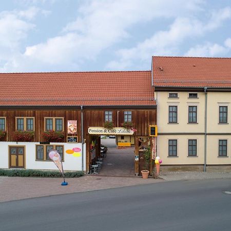 Pension-Café-Libelle Elxleben bei Arnstadt Eksteriør billede